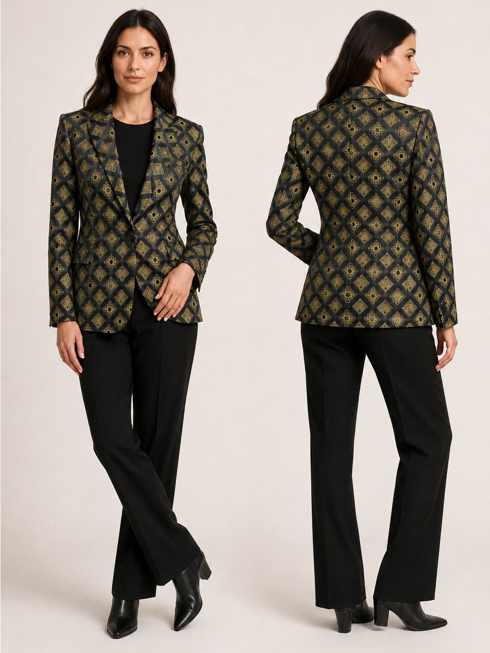 Laurel Jacquard Blazer